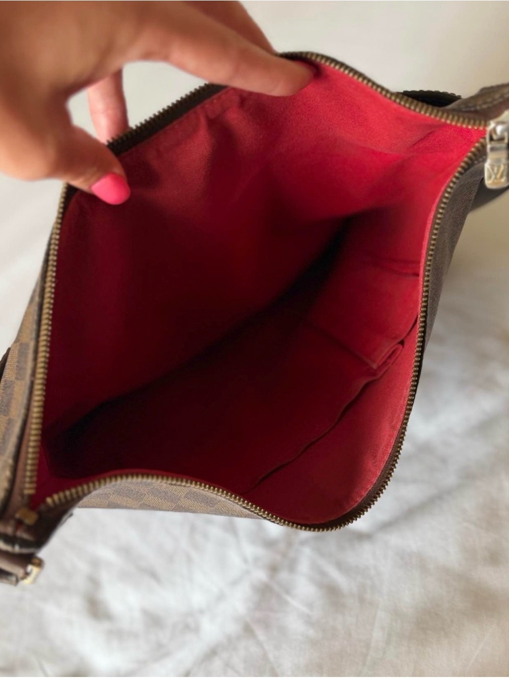 Louis Vuitton Bloomsbury Checker Canvas Crossbody - Picture 5 of 6